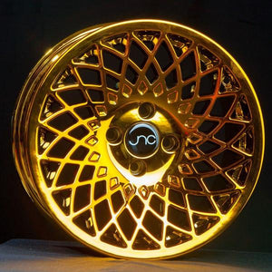 JNC043 | Platinum Gold | 18x8.5 | 5x114.3 | +35mm | CB: 73.1
