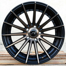 JNC042 | Matte Black Machined Bronze Face | 19x10.5 | 5x114.3 | +30mm | CB: 73.1