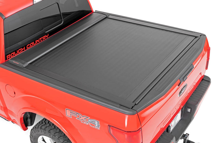 Retractable Bed Cover | 5.5 Ft Bed | Ford F-150 2WD/4WD (2015-2022)