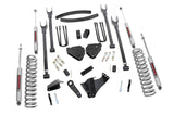 6 Inch Lift Kit | Gas | 4 Link | OVLDS | Ford Super Duty 4WD (05-07)