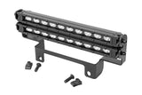 LED Light | Bumper Mount | 10" Black Slimline Pair | Honda Pioneer 1000 (16-22)