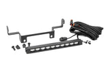 LED Light | Bumper Mount | 10" Black Slimline | Honda Pioneer 1000 (16-22)