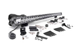 Jeep 30-inch LED Hood Kit (18-21 Wrangler JL, 20-21 Gladiator JT | Chrome-Series)