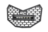 LED Light | Grille Mount | 6" Black Slimline | Can-Am Maverick X3 (17-22)