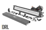 Chrome Series LED Light | 20 Inch | Dual Row | Amber DRL