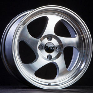 JNC034 | Silver Machined Face | 17x9 | 5x114.3 | +25mm | CB: 73.1