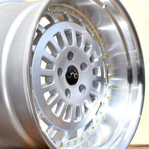 JNC046 | Silver Machined Face | 19x11 | 5x112 | +25mm | CB: 66.66