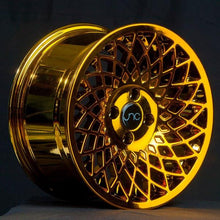 JNC043 | Platinum Gold | 15x8 | 4x100 | +25mm | CB: 73.1