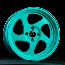 JNC034 | Matte Tiffany Blue | 16x8 | 4x100 | +25mm | CB: 73.1