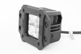 Chrome Series LED Light Pair | 2 Inch | Flush Mount | Amber DRL