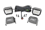 Chrome Series LED Light Pair | 3 Inch | Wide Angle Osram