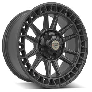4PS12 | Satin Black Wheel | 20x9 | 5x150 | 0mm
