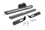 LED Light | Bumper Mount | 20" Black Single Row | Ram 2500 (10-18)