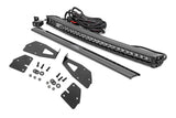 LED Light | Grille Mount | 30" Black Single Row | White DRL | Ford Raptor (17-20)