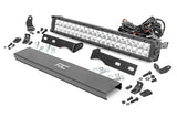 Jeep 20in LED Bumper Kit | Chrome Series w/ Amber DRL (11-20 WK2 Grand Cherokee)