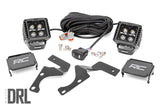 LED Light | Ditch Mount | 2" Black Pair | White DRL | Toyota 4Runner (10-22)