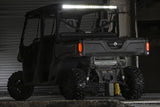 LED Light | Cab Mount | 50" Black Dual Row | Can-Am Defender (16-22)