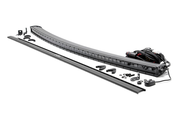 Black Series LED | 50 Inch Light| Curved Single Row