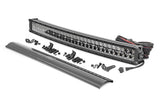 Black Series LED | 30 Inch Light| Curved Dual Row | White DRL