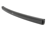 Black Series LED | 54 Inch Light| Curved Dual Row | White DRL