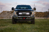 LED Light | Grille Mount | 10" Black | Ford Super Duty (20-21)
