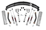4.5 Inch Lift Kit | RR springs | Jeep Cherokee XJ 2WD/4WD (84-01)