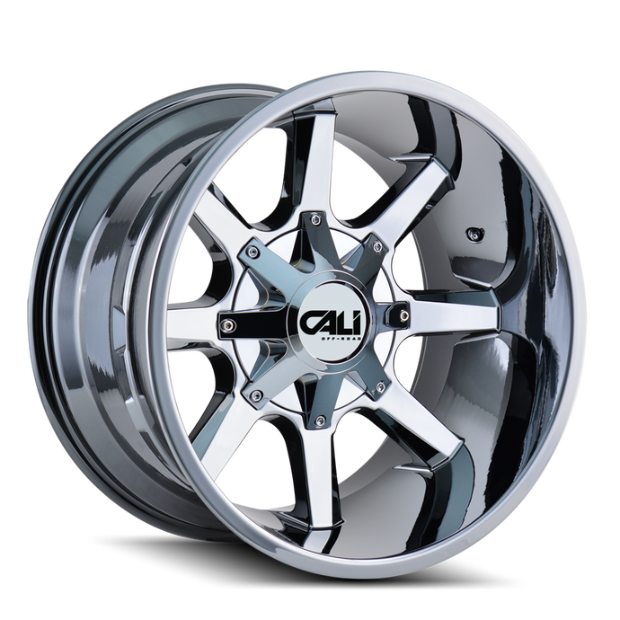 BUSTED 9100 | CHROME | 6x135/6x139.7 | 22X12 | -44mm
