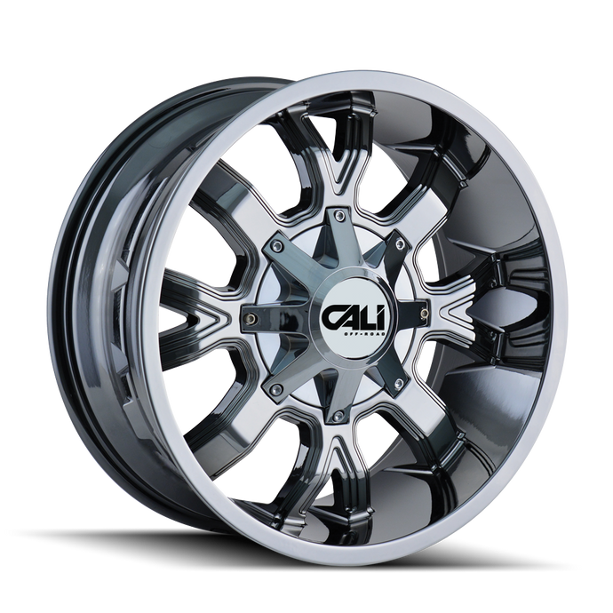 DIRTY 9104 | CHROME | 8x180 | 22X10 | -19mm