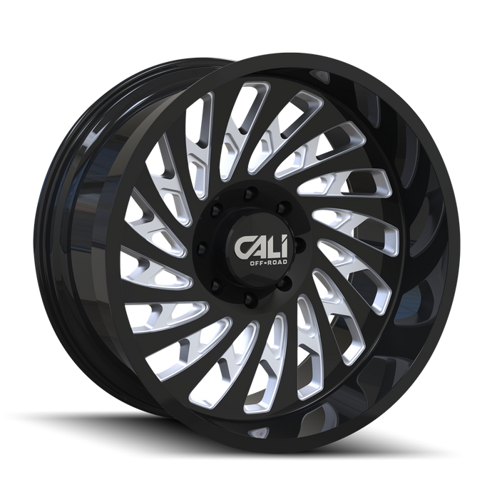 SWITCHBACK 9108 | GLOSS BLACK/MILLED | 5x127 | 20X10 | -25mm