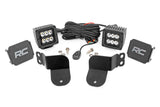 LED Light | Cage Mount | 2" Black Pair | Spot | Polaris General (16-22)