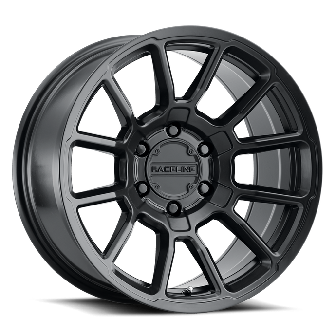 Gauge | 20x9 | Satin Black | 8x180 | 0mm