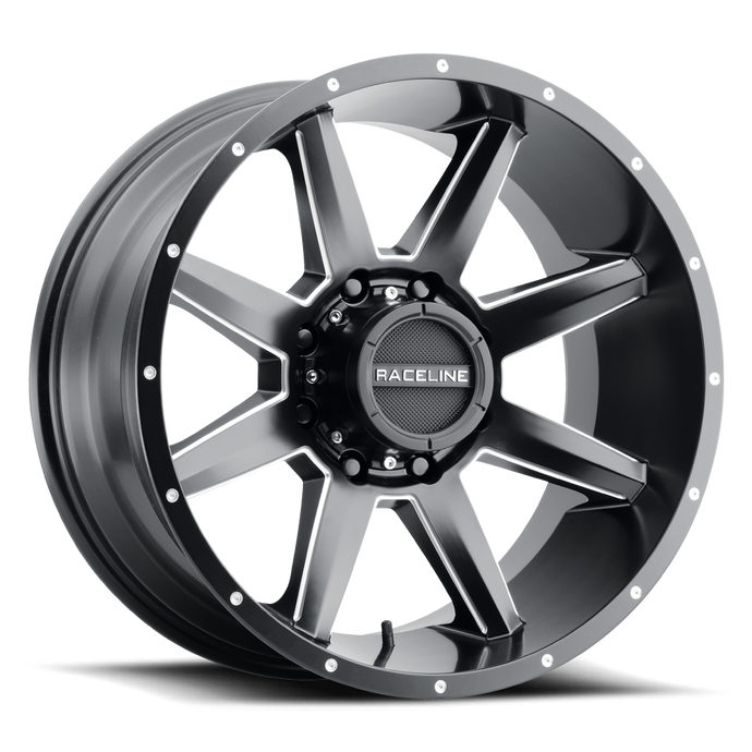 Stryker | Satin Black Milled | 22x10 | 8x170 | -19mm