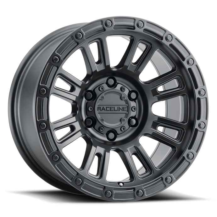 Compass | Satin Black | 17x9 | 5x127 | -12mm