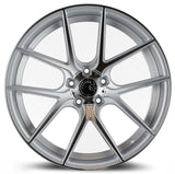 AFF3 | Gloss Silver Machined Face | 20x9 | 5x120 | +30mm | CB72.6