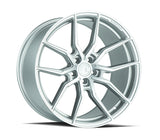 AFF1 | Gloss Silver Machined Face | 20x10.5 | 5x114.3 | +45mm | CB73.1