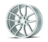 AFF1 | Gloss Silver Machined Face | 20x10.5 | 5x114.3 | +45mm | CB73.1