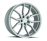 AFF1 | Gloss Silver Machined Face | 20x9 | 5x120 | +30mm | CB72.6