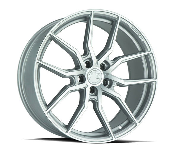 AFF1 | Gloss Silver Machined Face | 20x9 | 5x120 | +30mm | CB72.6