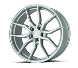AFF1 | Gloss Silver Machined Face | 20x9 | 5x120 | +30mm | CB72.6