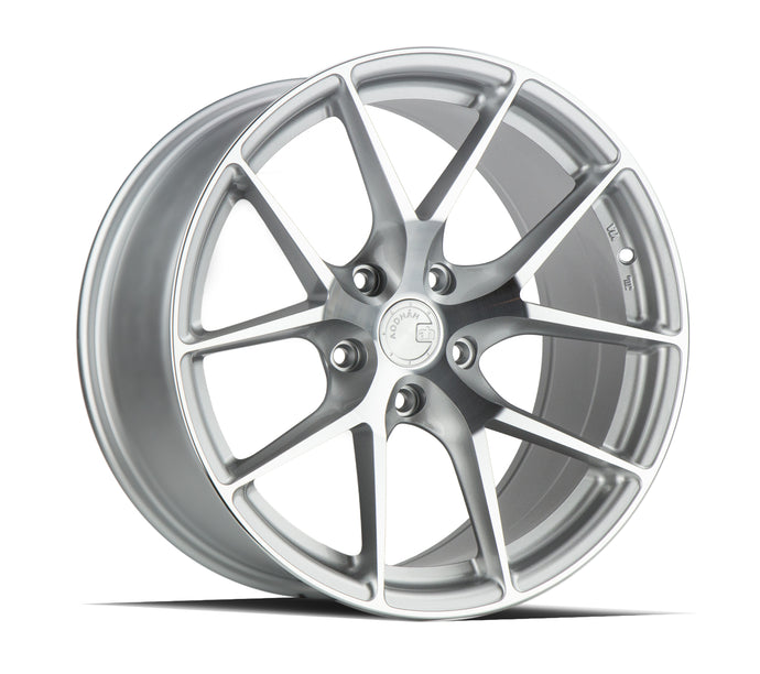AFF7 | Gloss Silver Machined Face | 18x9.5 | 5x112 | +35mm | CB66.6