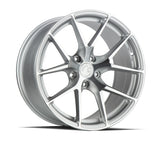 AFF7 | Gloss Silver Machined Face | 18x9.5 | 5x114.3 | +35mm | CB73.1