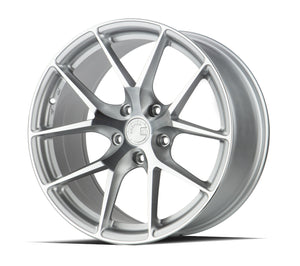 AFF7 | Gloss Silver Machined Face | 18x9.5 | 5x112 | +35mm | CB66.6