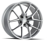 AFF7 | Gloss Silver Machined Face | 19x8.5 | 5x112 | +35mm | CB66.6