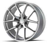 AFF7 | Gloss Silver Machined Face | 19x8.5 | 5x112 | +35mm | CB66.6