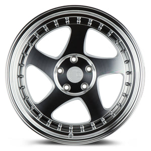 AH01 | Silver Machined Face And Lip | 18x10.5 | 5x114.3 | +25mm | CB73.1