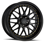 AH02 | Gloss Black ( Gold Rivet) | 18x8.5 | 5x120 | +35mm | CB72.6