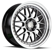 AH02 | Hyper Black w/ Machined Lip | 18x8.5 | 5x114.3 | +35mm | CB73.1