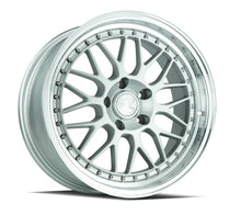 AH02 | Silver w/ Machined Lip | 18x8.5 | 5x114.3 | +35mm | CB73.1