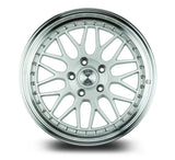 AH02 | Silver w/ Machined Lip | 18x8.5 | 5x114.3 | +35mm | CB73.1