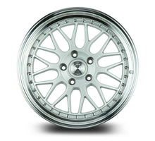 AH02 | Silver w/ Machined Lip | 18x8.5 | 5x114.3 | +35mm | CB73.1